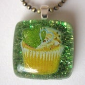 Image of Yellow Cupcake Necklace