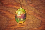 Image of WOMAN + NATURE- PHOTO GEM NECKLACE