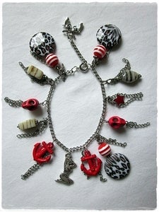 Image of Pin Up / Sailor charm bracelet