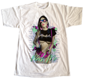 Image of T.I.T.S. x HYPER CRUSH "WERK ME" T-SHIRT WHITE