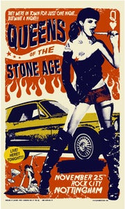 Image of Queens of The Stone Age (Nottingham City) ARTIST PROOFS