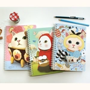 Image of Choo Choo cat spring note