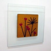 Image of Love Grows Ochre Wall Picture 30cm or 50cm