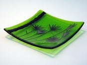 Image of Seed Heads Green Bowl