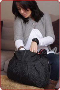 Image of Babymel Amanda Quilted Diaper Bag