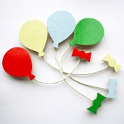 Image of Balloon Brooch - Summer Set - 4 Colours!