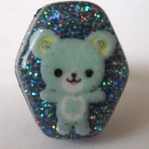 Image of Sweet Blue Bear Ring
