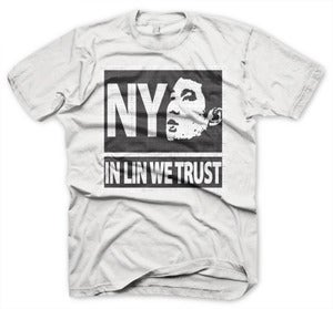 Image of "In Lin We Trust" - Jeremy Lin Tribute T Shirt
