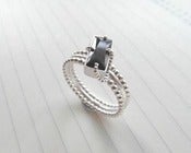 Image of Pearl Collection - Onyx Ring