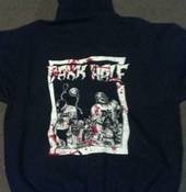 Image of DARK HALF ZOMBIE ZIP-UP HOODIE