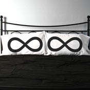 Image of His and Hers Infinity Pillowcase Set