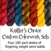 Image of Knitter's Choice Custom Colorway Set