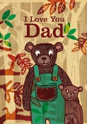 Image of Dad I Love You Greeting Card