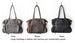 Image of LILA Large Handbag<br />in Leather/Banana Yarn
