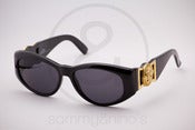 Image of Gianni Versace Mod.424 Black ::: Vintage Sunglasses.