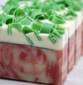 Image of Strawberry Rhubarb Handmade Soap