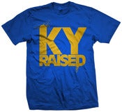 Image of KY Raised in KY Blue and Gold