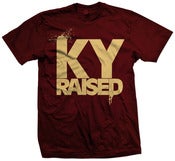 Image of Ky Raised in Crimson and Cream