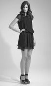 Image of SS2012: Layered chiffon dress.