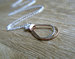 Image of Two Tone Keepsake Necklace in Sterling Silver
