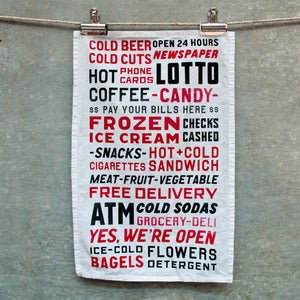 Image of Bodega Tea Towel