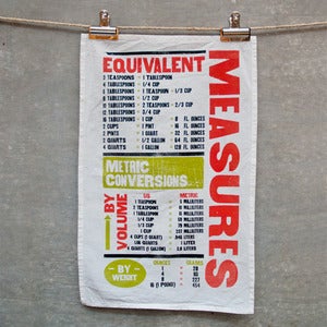 Image of Measure Tea Towel