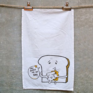 Image of Butter Me Up Tea Towel