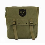 Image of Watson the Cat - Simple Canvas Backpack 