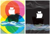 Image of Ghost Ships 2 print set
