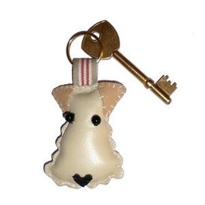 Image of 'Freddie' Terrier Keyring