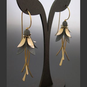 Image of Fuchsia Earrings Large