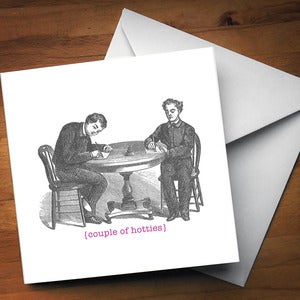 Image of Hotties Greetings Card