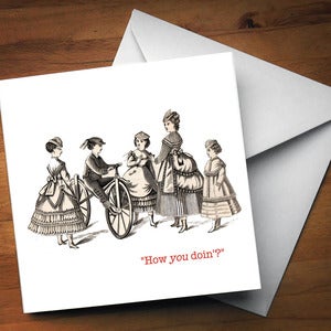 Image of How You Doin' Greetings Card