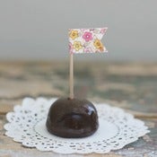 Image of Fabric Cupcake Toppers