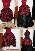 Image of Darling Belle Short Victorian Skirt or Overskirt