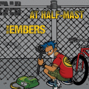 Image of AT HALF-MAST / TO THE EMBERS - Split 7" (Import)