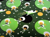 Image of Green astronauts jersey (by half metre)