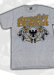 Image of Strength For A Reason Grey T-Shirt