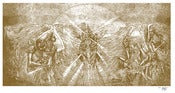 Image of Light Bearer -"Lapsus" Screenprint poster. (Gold)