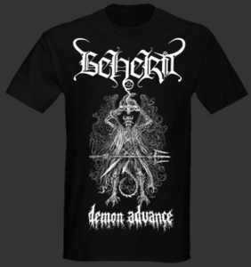 Image of Beherit "Demon Advance" T shirt