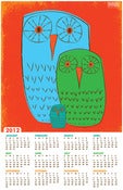 Image of 2012 Three Owls Wall Calendar