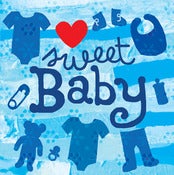 Image of Sweet Baby Blue Gift Card