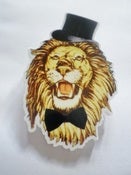 Image of CIRCUS LION WITH TOP-HAT BROOCH