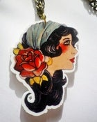 Image of CIRCUS GYPSY TATTOO STYLE NECKLACE