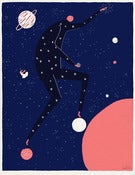 Image of STARMAN - Two colour screenprint