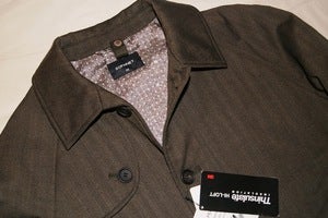 Image of Sophnet Waterproof Thinsulate Herringbone Overcoat M~L