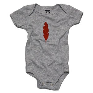 Image of feather onesie