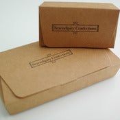 Image of chocolate chocolate caramels with cocoa nibs