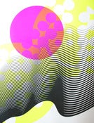 Image of Abstract 5 silkscreen poster