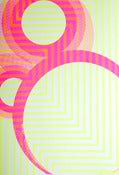 Image of Abstract 6 silkscreen poster